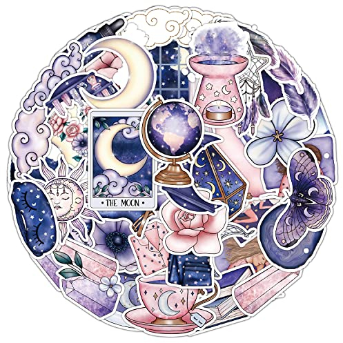 50 Stück Symphonischer Zauber Aufkleber für Wasserflasche, Laptop, Telefon, Gepäck, Skateboard Aufkleber für Erwachsene, Teenager, Mädchen, Kinder