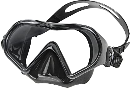 Maschera sub in silicone nero DIVE Sr BLK diving mask