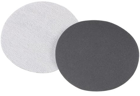 CoCud Disques de Ponçage à Boucle et à crochet, 75 mm, 400 Grains, Carbure de Silicium - (Applications : pour Le Bois, Le Métal, Les Cloisons Sèches), 20 Pièces