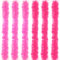 LACGO Federboas, flauschige Boa-Dekorationen, Verkleidung für Damen, Kostüm für Mädchen, zum Tanzen, 6-pink, Pack of 6 Feather Boas