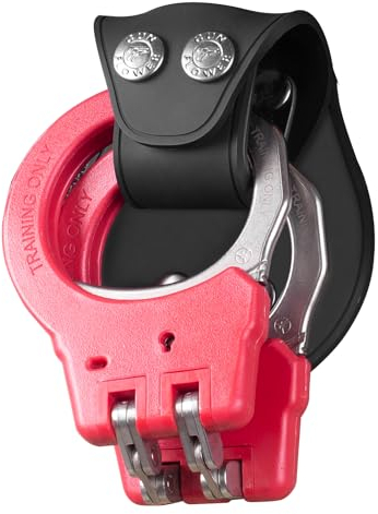 GUN & FLOWER Handschellen-Halter, Universal-Handschellentasche, Handschellentasche, passend für ASP-Handschellen, Scharnierhandschellen, Handschellen, faltbare starre Handschellen, Handschellenholster