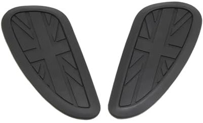 PochY Adesivi per Serbatoio per Royal Enfield Interceptor 650 Continental INT650 GT650 Moto Anti Slip Pad Serbatoio Lato Trazione Pad Protector Adesivo