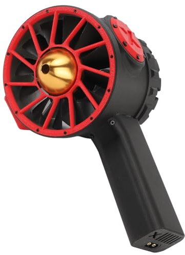 Candeon Jet-Gebläse, 3000 W, 5000 G Schub, 90 Mm Hochgeschwindigkeitskanal, Stufenlose Geschwindigkeitsregulierung, Jet-Ventilator, 16,8–25,2 V