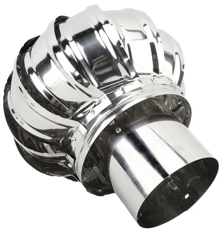 Comignolo in Acciaio Inox a Prova di Animali, Resistente All'acqua Piovana con Sfiato Rapido (11 cm/4,3 pollici)