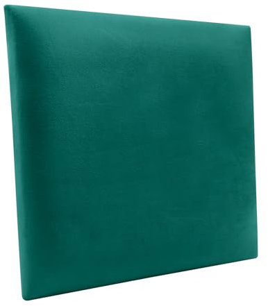 Mejale Wandkissen, 3D Gepolstert Wandpaneele, Wanddekoration, Wandpolsterung, Polster Kopfteil,30x30cm,Grün,8 Pieces
