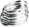 HOLMOL Hose Clips 6PCS, Adjustable 118-140mm Range Hose Clamp Set, 304 Stainless Steel Pipe Clips, Worm Drive Hose Pipe Clips, Pipe Clamps Clips for Hose Pipe Tube, Water Pipe, Automobile Pipe