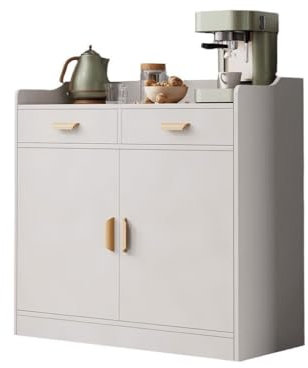 TEESONG Casiers pour Restaurants Buffet Armoire à vin Vitrine Armoire de Cuisine Vaisselle de ménage Armoire de Rangement Salon Meuble à thé Armoire de Garde-Manger