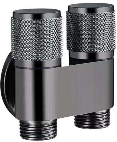 Robinet de toilette 1 sur-2-2-OUT DIAL VALVE FABECET DE Toilet, Alloy Dual G1 / Double commande pour le nettoyage la salle bain pulvérisateur