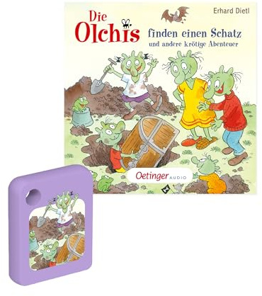 Galakto Audio-Token: Die Olchis - Die Olchis finden einen Schatz | Und andere krötige Abenteuer, Hörbuch für Kinder ab 6 Jahre, Spielzeit ca. 56 Minuten