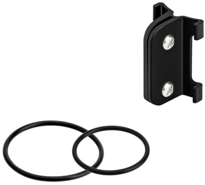 HOUSON Bicycle Number Plate Holder for Round and Aero Handlebars | With PVC Number Plate & Action Camera Adapter | 304 Stainless Steel Screws