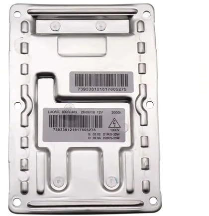 Ballast De Phare Au Xénon Compatible avec Laguna II 2001-2005 pour Megane 2002-2006 Unité Contrôle Ballast Xénon Phare 12 Broches HID 89030461 89027892 043736 LAD5G 044861 12661 7212661 7701207648