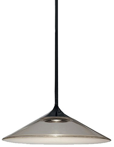 Artemide Orsa Hängeleuchte Modell, 8.5 W, transparent/schwarz, Durchmesser 21