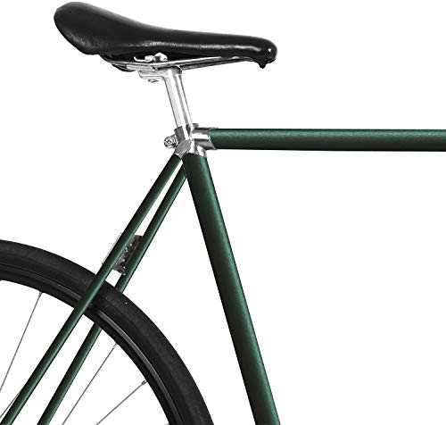 MOOXIBIKE Racing Green Matt metallic Fahrradfolie für Rennrad, MTB, Trekkingrad, Fixie, Hollandrad, Citybike, Scooter, Rollator für circa 13 cm Rahmenumfang, 2 x 150 x 13 cm