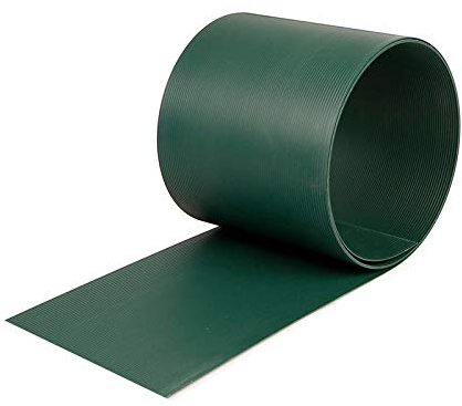 AufuN 10 Stück Hart PVC Sichtschutzstreifen Sichtschutz Windschutz Garten Doppelstabmattenzaun für Gartenzaun, Balkon, Grün