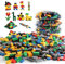 Sipobuy DIY Construction Building Briques Créatives 1000pcs Blocs Ensemble, Compatible avec Toutes Les Marques Principales, Formes Multicolores, Cadeau Jouet Éducation Précoce pour 3+ Enfants