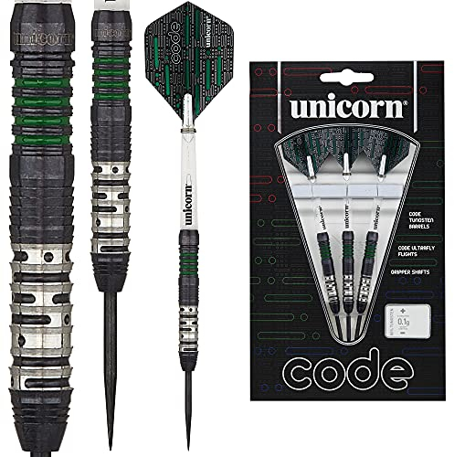 Unicorn Code Steel Dart, grün, 20g