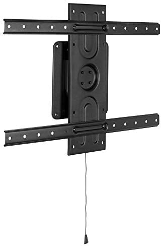 Mount-It! Landscape to Portrait Rotating TV Wall Mount | Vertical Flush TV Mount with 360 Degree Rotation | Fits VESA Up to 600x400, 37 to 80 Inch Screens, 110 Lbs Capacity