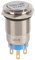 EVGATSAUTO Dc 12v 50a Avviamento auto motore Stater pulsante, avviamento auto motore avviamento pulsante interruttore accensione accensione(Argento)