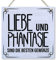 CARISPIBET Liebe und Phantasie | Wandschild Kücheschild Vintage-Look Kochen Koch leckeres Essen weltweite Rezepte