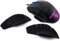 Deep Gaming ProSwap, Mouse modulare USB con 3 pannelli laterali intercambiabili (3, 5 e 10 tasti), luce RGB, sensore ottico Pixart 3325, 500FPS, 100IPS, 1000 Hz, Switches Huano, peso regolabile
