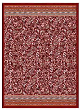 Bassetti Plaid Piazza di Spagna R1 Rosso Baumwolle, Größe: 240cm x 250cm, 9314450