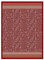 Bassetti Plaid Piazza di Spagna R1 Rosso Baumwolle, Größe: 240cm x 250cm, 9314450
