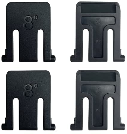4 Piezas Soporte de Teclado Soporte de Teclado Patas Soporte de Teclado Kit de reemplazo para Teclado Logitech K200 K260 K270 K275.