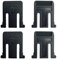 4 Piezas Soporte de Teclado Soporte de Teclado Patas Soporte de Teclado Kit de reemplazo para Teclado Logitech K200 K260 K270 K275.