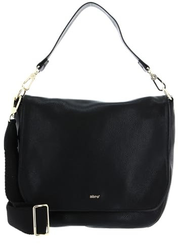 Abro Leather Dalia Shoulder Bag Erna S Black/Gold