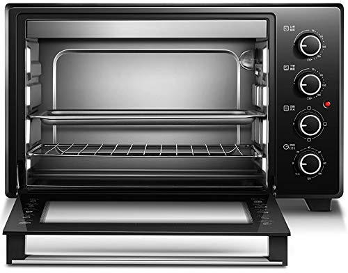 MXXHFC 35L Large-Capacity Electric Oven, Multi-Functional Household Compact Oven, 120-Minute Timer Temperature Control, 6 Kinds Of Function Baking, Cake, Bread, Pizza Baking, Yogurt, Food Heating
