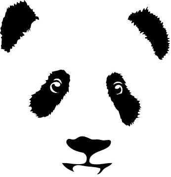 Adesivi Panda per Auto, Asudaro 2 Pezzi Cartone Animato Animale Adesivo 3d Adesivo per Auto Stereo Carino Panda Face Adesivo Pper Auto 13cm X 13cm per Camion Suv Fuoristrada