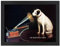 LegendArte - Poster, Vintage-Poster Nipper - His Master's Voice - Bild, Wanddekoration cm. 50 x 70 cm