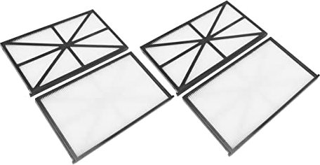 Haofy Pannelli Filtranti a Cartuccia, 4 Filtri per la Pulizia della Piscina Robotica Lavabili Rcx70101 per Robot