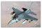 ZENGYL War Poster F16 Fighter Jet Poster Dekorative Malerei Leinwand Wandposter und Kunstbild Druck Moderne Familie Schlafzimmer Dekor Poster 30 x 45 cm