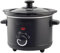 Courant Mini mijoteuse avec options faciles de 1,6 litre - Passe au lave-vaisselle - Noir inoxydable