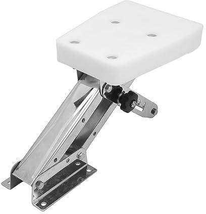 Aramox Außenbordmotor-Halterung, 304 Edelstahl, Hilfs-Bootsmotor-Halterung, Marine-Außenbord-Hilfs-Bootsmotor-Halterung für 7,5 Bis 20 PS 2-Takt-Motoren