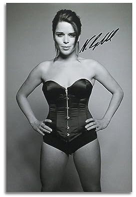 Neve Campbell Schauspielerin, Retro-Kunst, Wohnzimmer, Schlafzimmer, Poster, Gemälde, dekoratives Gemälde, Druck, Leinwand, Wand, 20 x 30 cm, ungerahmt