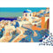 Santorini Greece Jigsaw Puzzles 1000 Pieces for Adults Jigsaw Puzzles for Adults 1000 Piece Wooden Puzzle Educational Games Cartoon Style