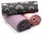 VmG-Store 1,5m Baumwollstoff Set Designstoff + 2x Uni farblich abgestimmt 100% Baumwolle Material Auswahl (Regenbogen Pastell Grau Set04)