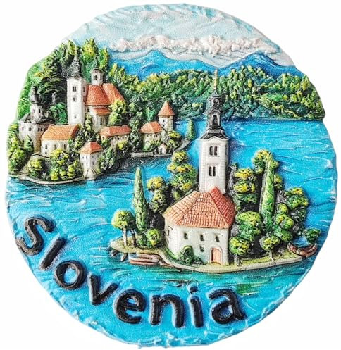 Slowenien Kühlschrankmagnet Reise Souvenir Kühlschrank 3D Dekoration Magnet Aufkleber Handwerk