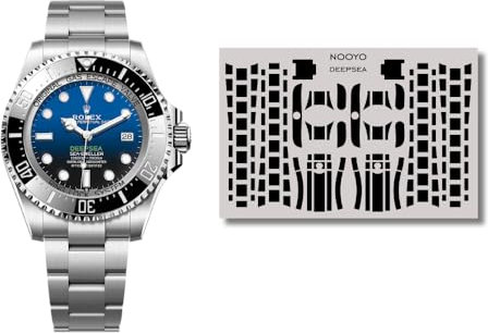 NOOYO Schutzfolie für Rolex Sea-Dweller Deepsea Schutz für Gehäuse, Schließe und Armband