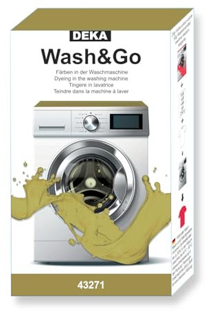 DEKA Waschmaschinenfarbe Wash & Go für 500g Stoff - Oliv