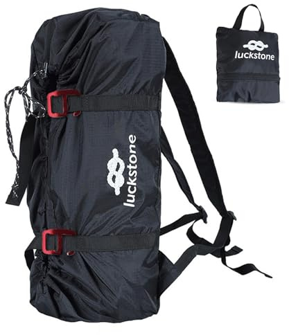 Sanfoelek Outdoor Climbing Rope Bag Folding Waterproof Climbing Equipment Carrying Bag for Camping Mountaineering
