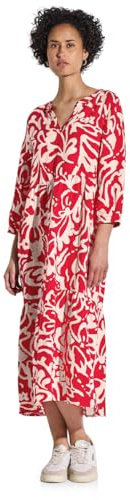 Print-Kleid mit Volants