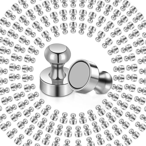 200 Stück Magnete Stark Mini Magnetenn 12x16mm Neodym Magnete Extra Stark, Magneten für Magnettafel, Starke Magnet für Kühlschrank, Stecktafel, Pinnwand, Notenmagnete, Whiteboard