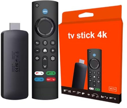 Android Fire Tv Stick 4K UHD, Voice Control, HD Streaming, Supports Wi-Fi 6 HDMI