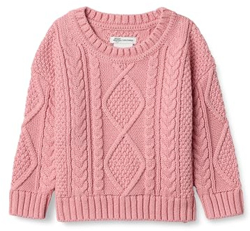 Amazon Essentials x Sofia Grainge Unisex Baby Relaxed-Fit Strickpullover mit Rundhalsausschnitt