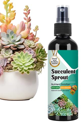 Abono Líquido Para Cactus | Refuerzo Para Brotes De Suculentas,100ml Potenciador De Brotes Spray De Liberación Lenta Para Crecimiento Y Propagación De Plantas En Macetas Interior Y Exterior