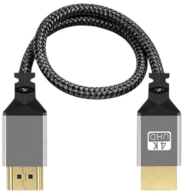 Cavo HDMI 2.0 da 0,3 m, 1 m, 1 piede, 4K 60 Hz, compatibile con Xiaomi, compatibile con Xbox, PS5, PS4, laptop, cavo splitter HDMI digitale, 2 m, 3 m, 5 m, 10 m, 10 metri(1m)