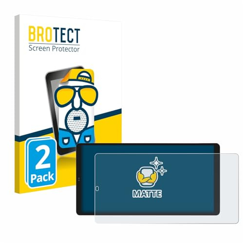 BROTECT Schutzfolie für Shelly Wall Display X2i | 2 Stück Entspiegelnder Displayschutz Made in Germany Matte Displayschutz-Folie Anti-Reflex Anti-Fingerprint Einfache Montage